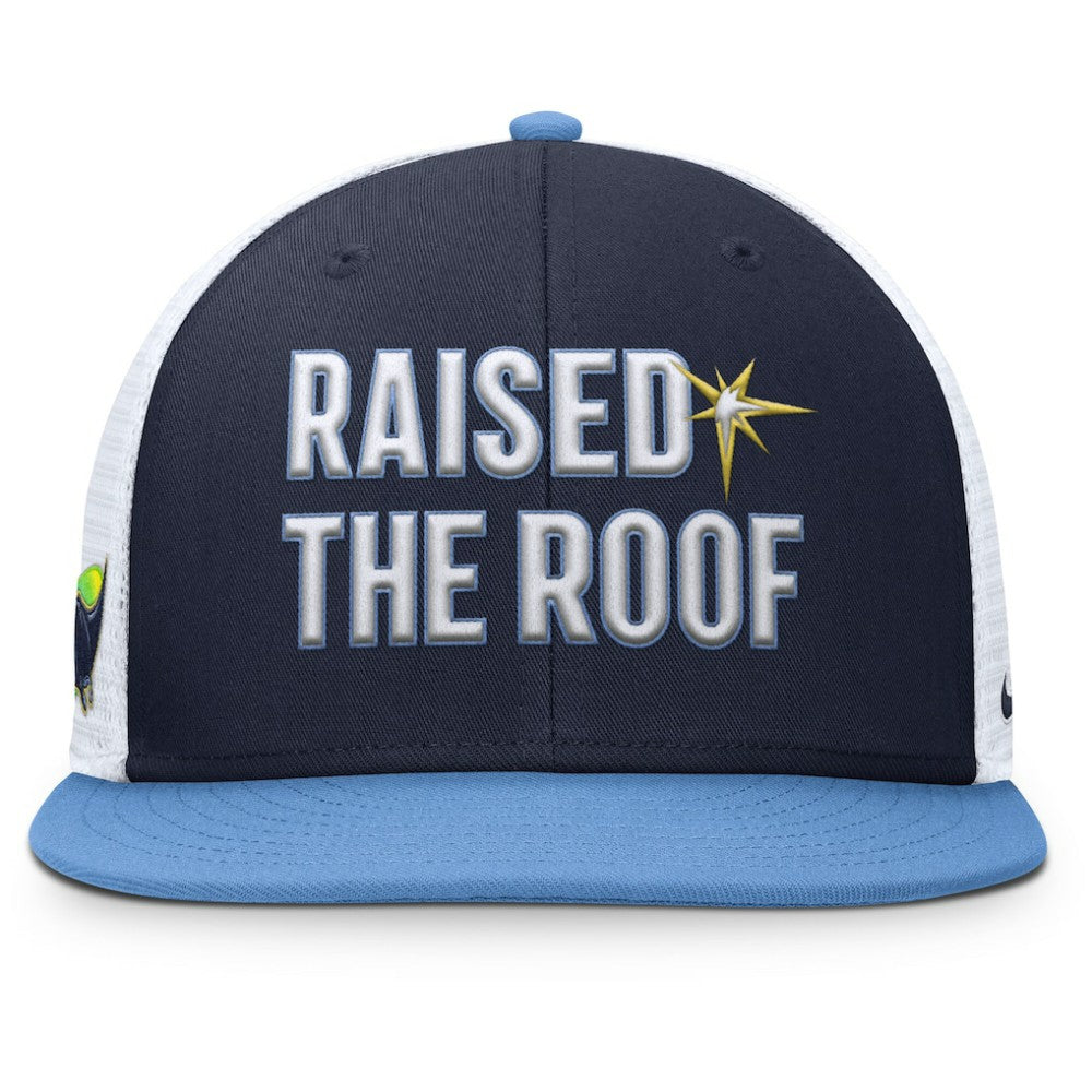 Navy/Light Blue Tampa Bay Rays Nike Pro Performance Trucker Snapback Hat