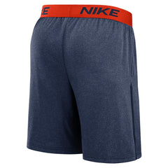 Navy/Orange Houston Astros Nike 2025 City Connect Authentic Collection Knit Shorts