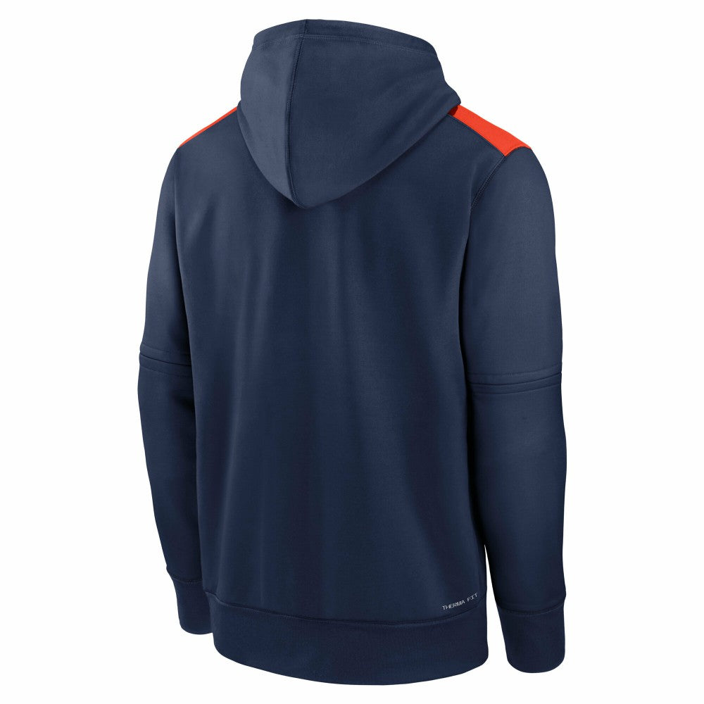 Navy Houston Astros Nike 2025 City Connect Authentic Collection Performance Pullover Hoodie