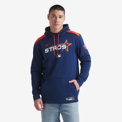 Navy Houston Astros Nike 2025 City Connect Authentic Collection Performance Pullover Hoodie