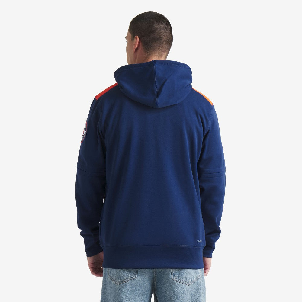 Navy Houston Astros Nike 2025 City Connect Authentic Collection Performance Pullover Hoodie