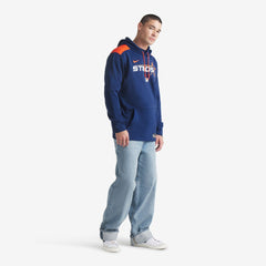 Navy Houston Astros Nike 2025 City Connect Authentic Collection Performance Pullover Hoodie