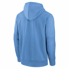Light Blue Kansas City Royals Nike Authentic Collection City Connect Therma Pullover Hoodie