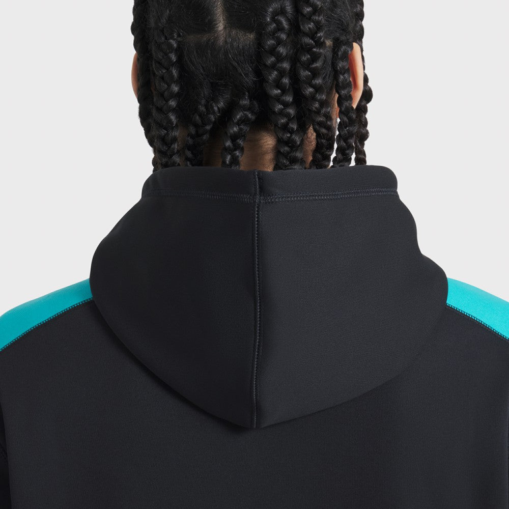 Black Miami Marlins Nike 2025 City Connect Authentic Collection Therma Pullover Hoodie