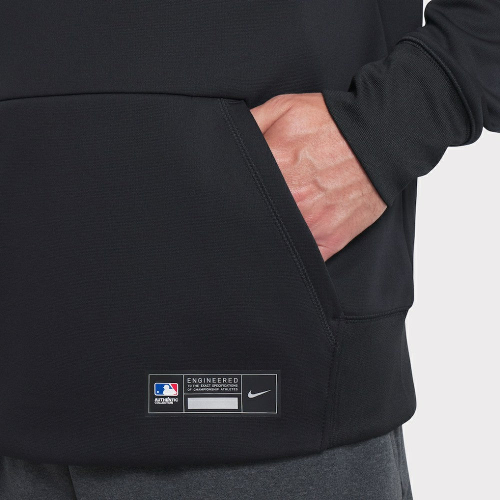 Black San Francisco Giants Nike 2025 City Connect Authentic Collection Performance Pullover Hoodie