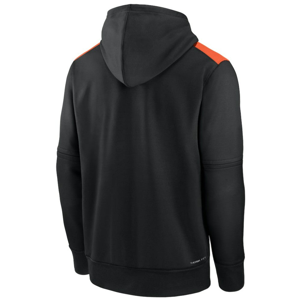 Black San Francisco Giants Nike 2025 City Connect Authentic Collection Performance Pullover Hoodie