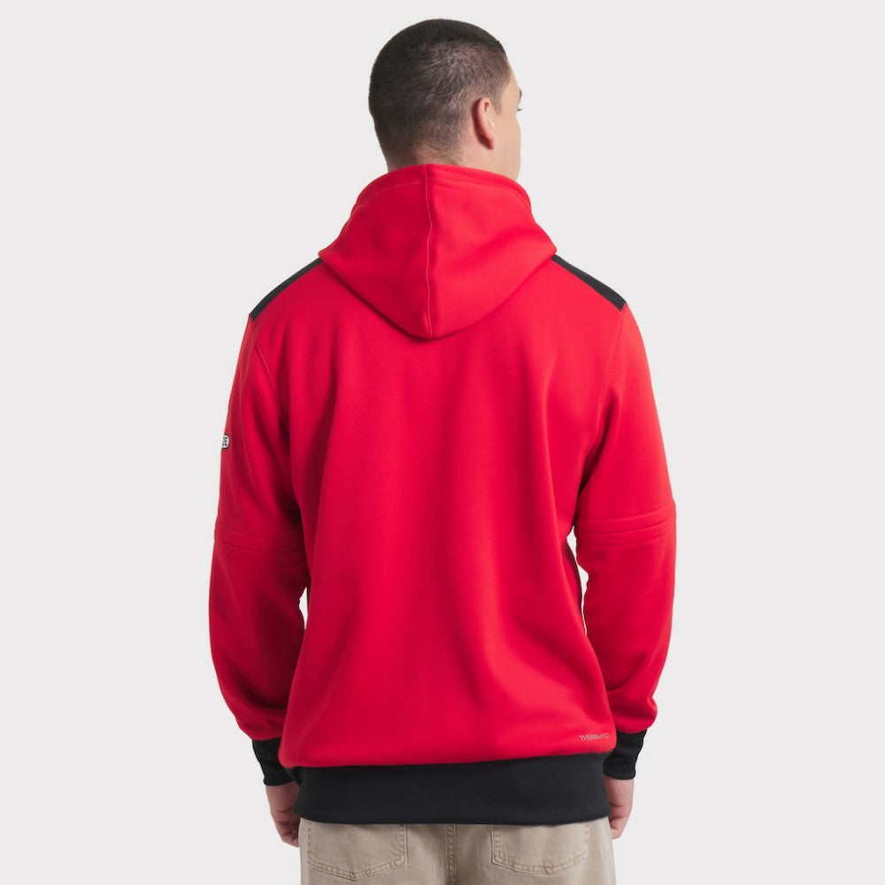 Red/Black Chicago White Sox Nike 2025 City Connect Authentic Collection Performance Pullover Hoodie