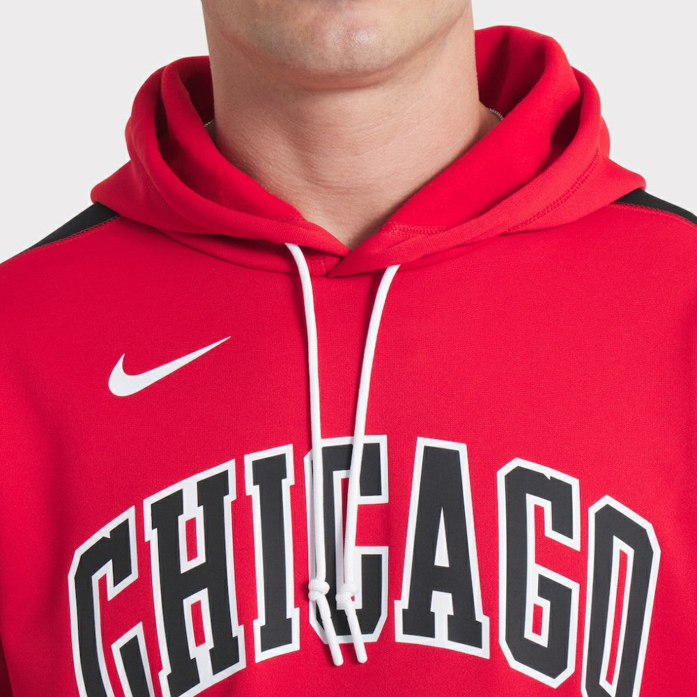 Red/Black Chicago White Sox Nike 2025 City Connect Authentic Collection Performance Pullover Hoodie