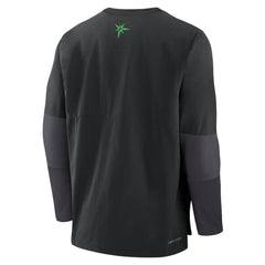 Black Tampa Bay Rays Nike 2025 City Connect Authentic Collection Player Dri-FIT Lightweight Pullover