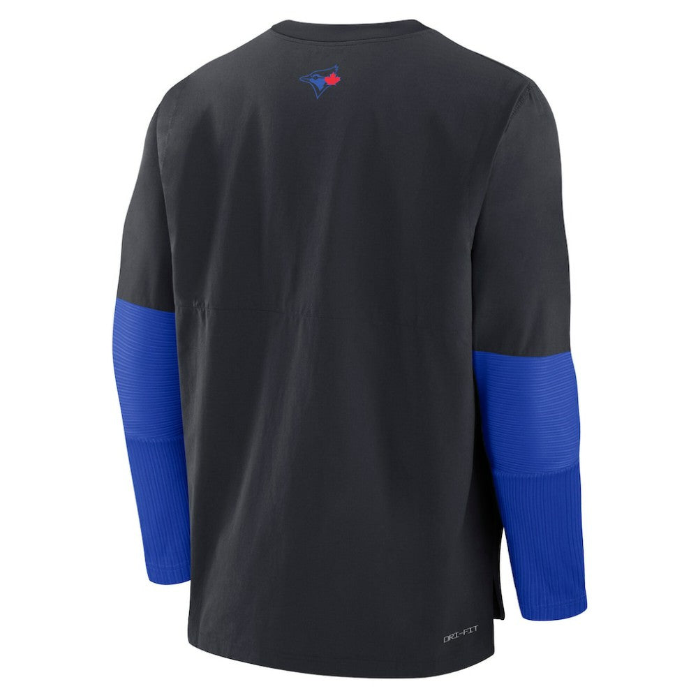 Black Toronto Blue Jays Nike 2025 City Connect Authentic Collection Player Dri-FIT Lightweight Pullover