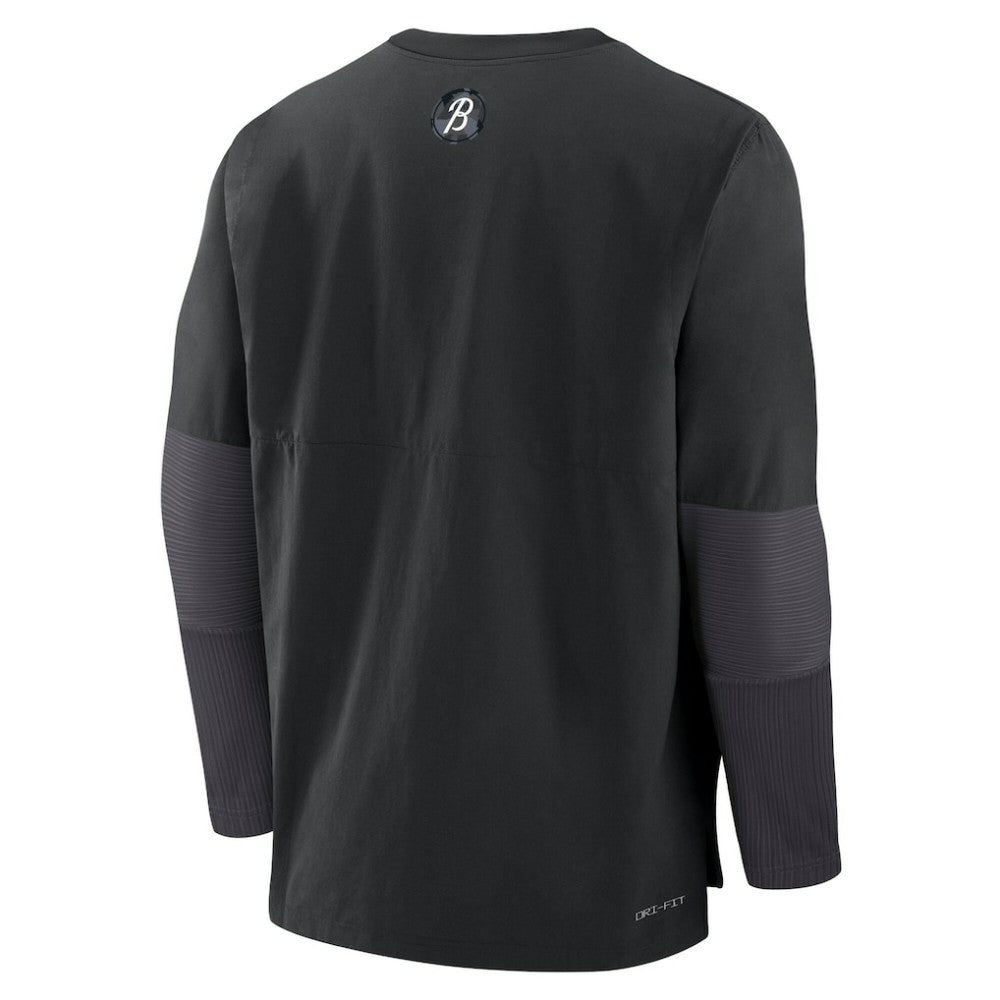 Black Baltimore Orioles Nike 2025 City Connect Authentic Collection Player Dri-FIT Lightweight Pullover
