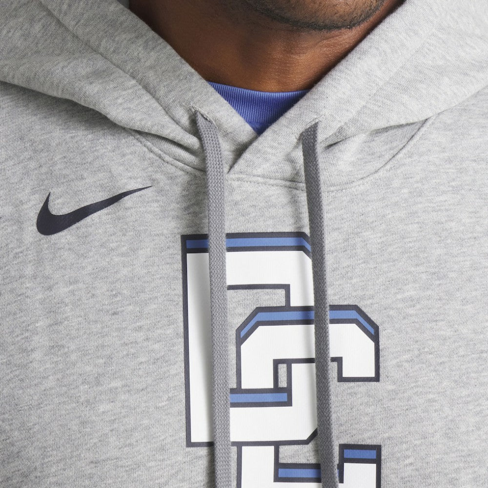Heather Gray Washington Nationals Nike 2025 City Connect French Terry Club Pullover Hoodie