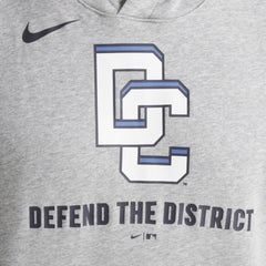 Heather Gray Washington Nationals Nike 2025 City Connect French Terry Club Pullover Hoodie