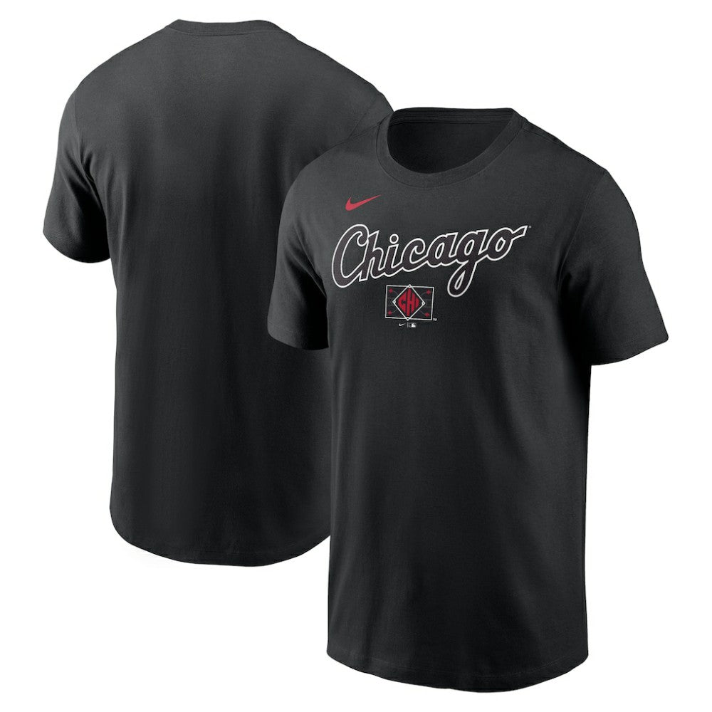 Black Chicago White Sox Nike City Connect Wordmark T-Shirt