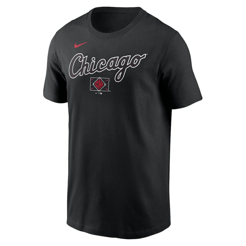 Black Chicago White Sox Nike City Connect Wordmark T-Shirt