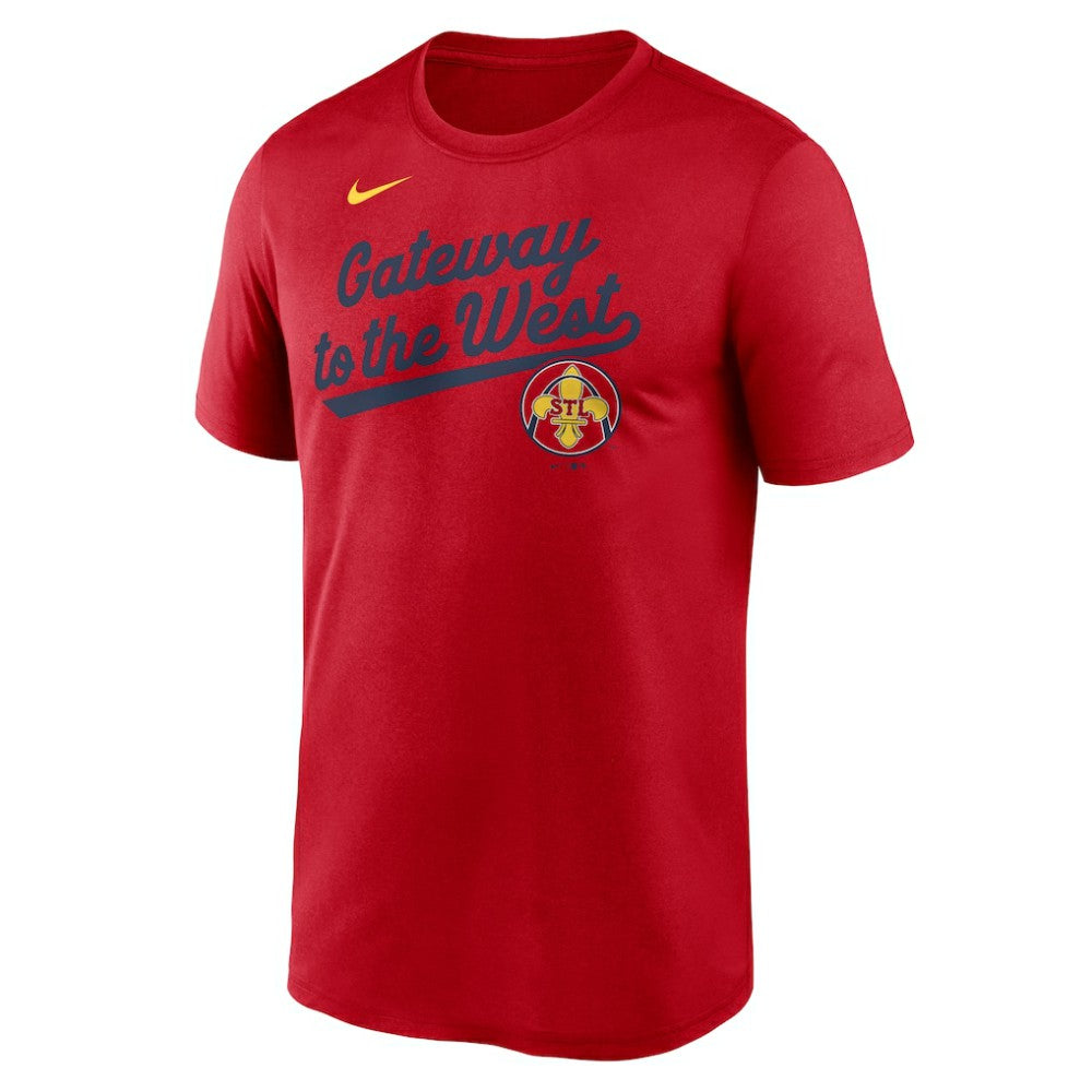 Red St. Louis Cardinals Nike City Connect Team Phrase Script Legend Performance T-Shirt