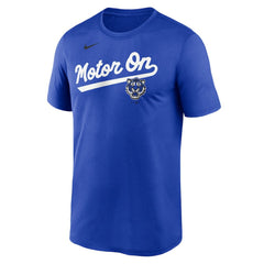 Royal Detroit Tigers Nike City Connect Team Phrase Script Legend Performance T-Shirt