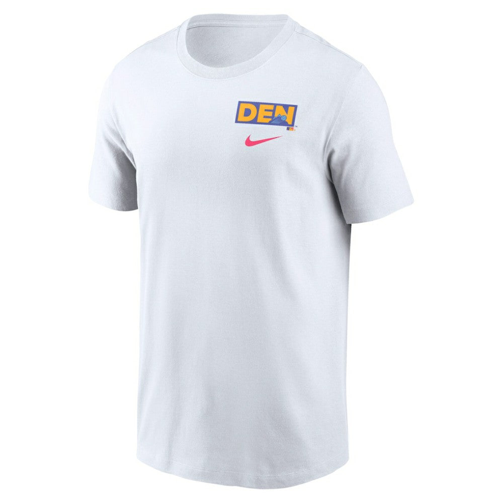 White Colorado Rockies Nike 2025 City Connect 2-Hit T-Shirt