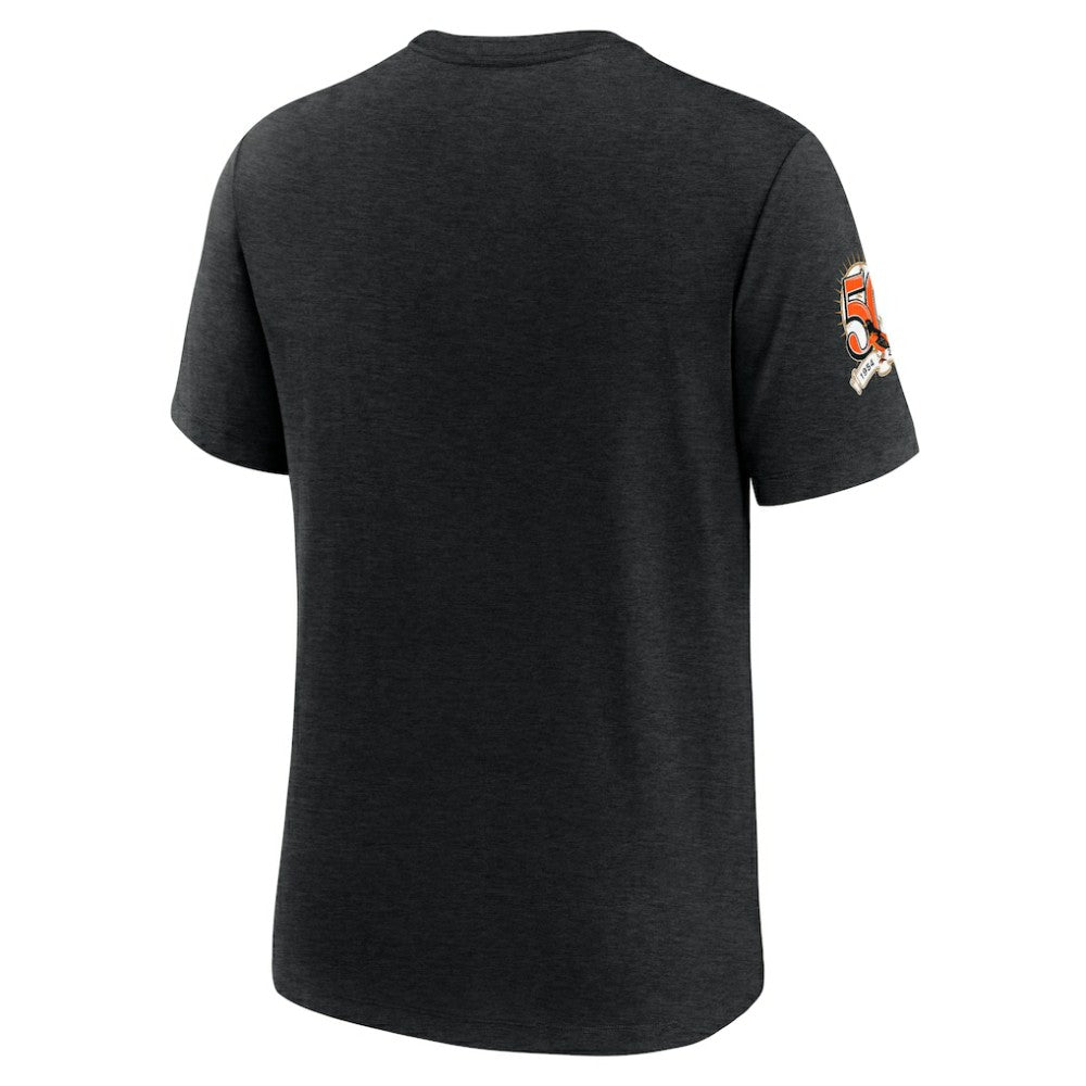 Heather Black Baltimore Orioles Nike Cooperstown Collection Eras Tri-Blend T-Shirt