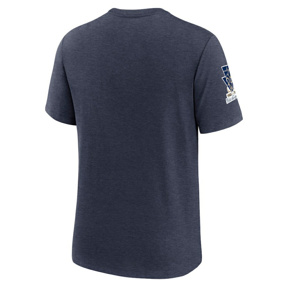 Heather Navy Houston Astros Nike Cooperstown Collection Eras Tri-Blend T-Shirt