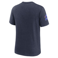 Heather Navy Chicago White Sox Nike Cooperstown Collection Eras Tri-Blend T-Shirt