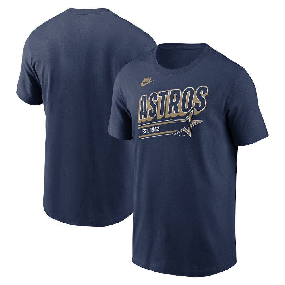 Navy Houston Astros Nike Cooperstown Collection Retro T-Shirt