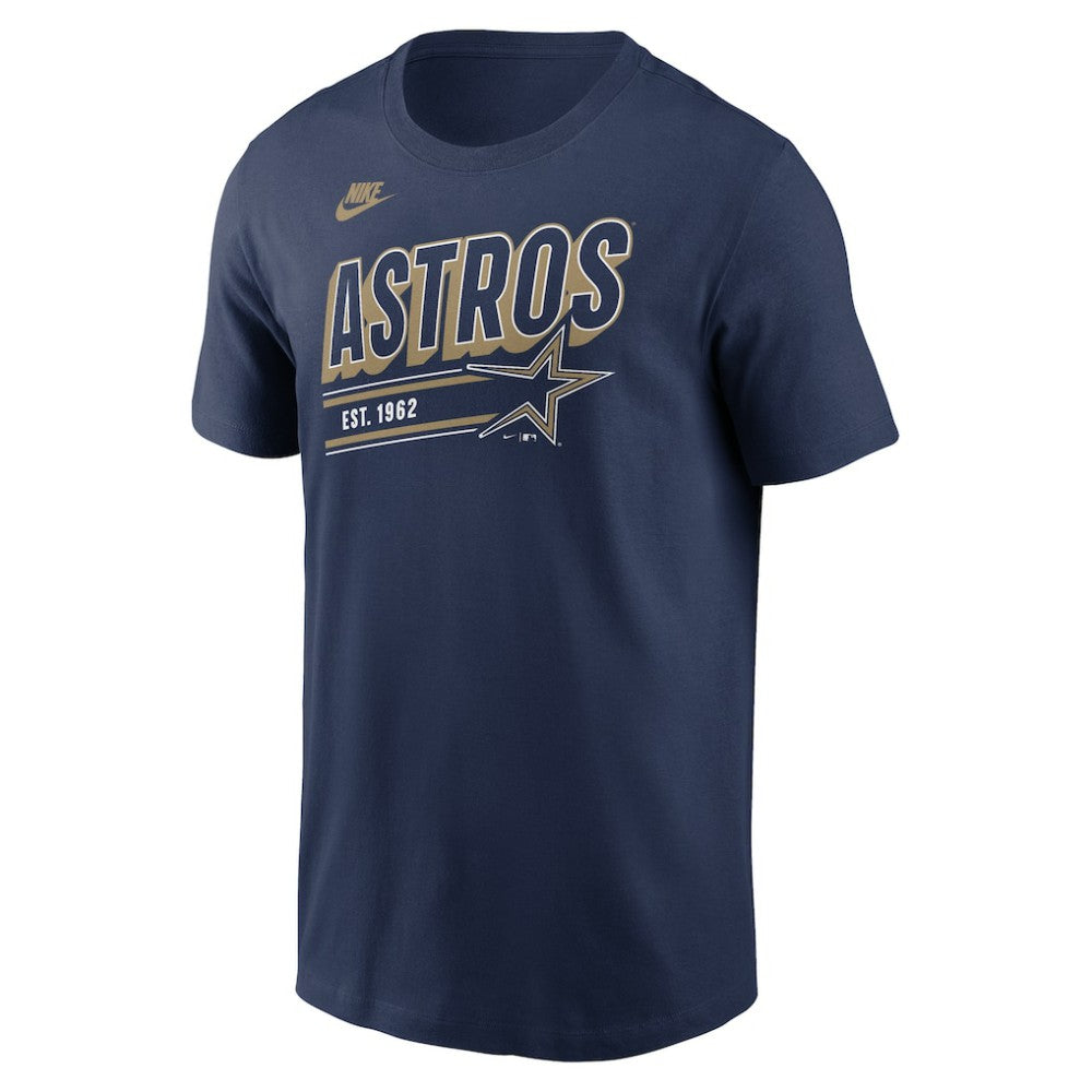Navy Houston Astros Nike Cooperstown Collection Retro T-Shirt