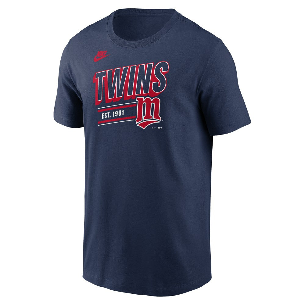 Navy Minnesota Twins Nike Cooperstown Collection Retro T-Shirt