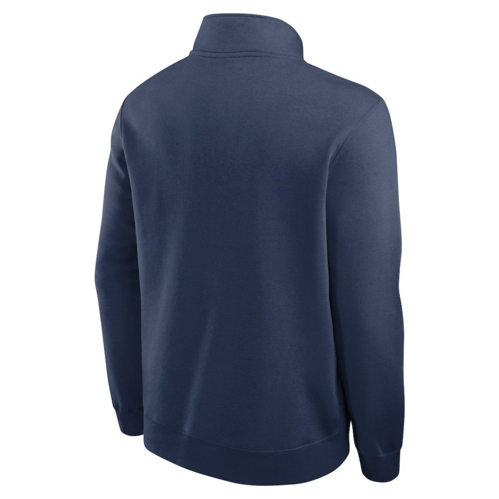 Navy Minnesota Twins Nike Cooperstown Collection Fleece Half-Zip Pullover