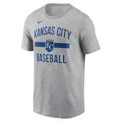 Heather Gray Kansas City Royals Nike  Arched T-Shirt