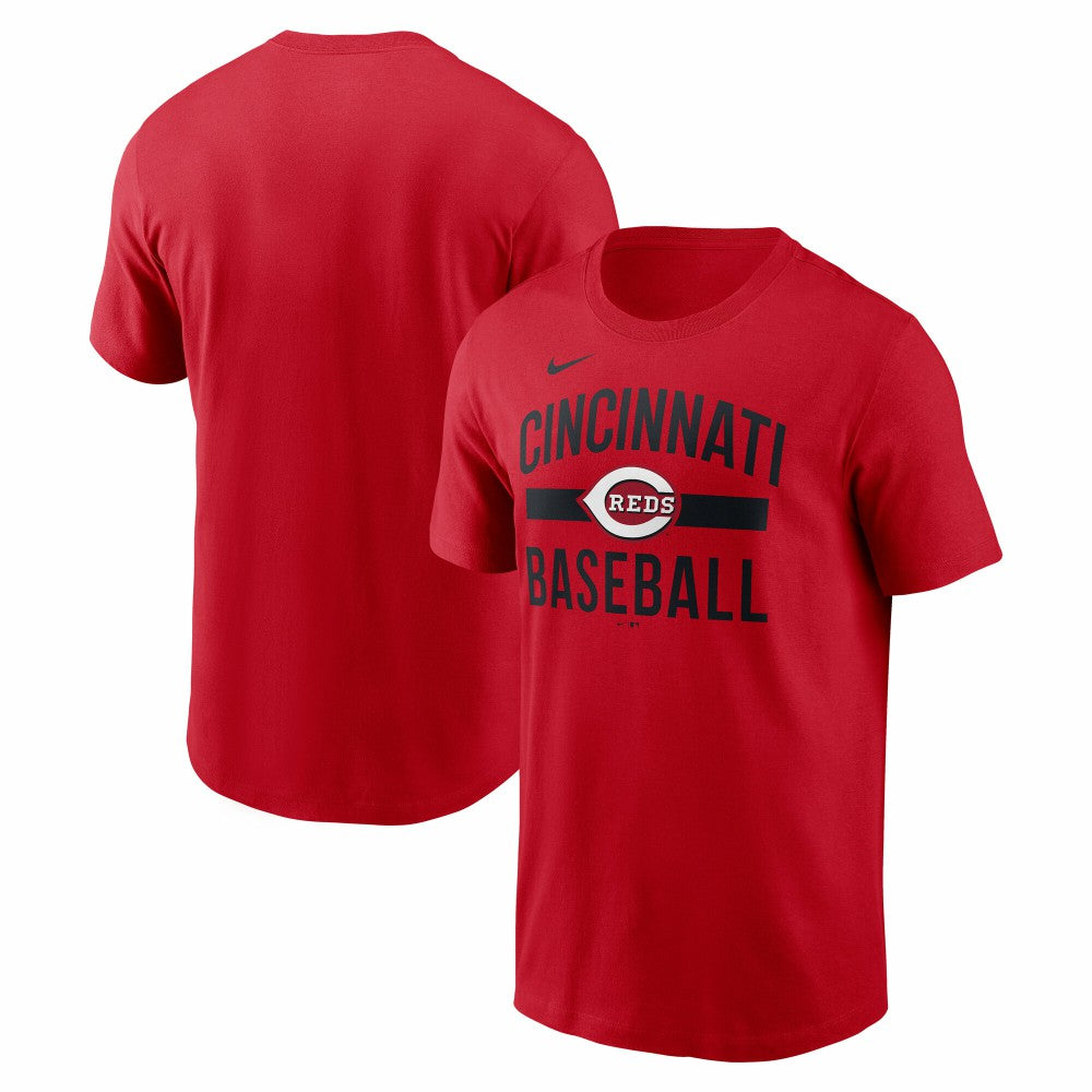 Red Cincinnati Reds Nike  Arched T-Shirt