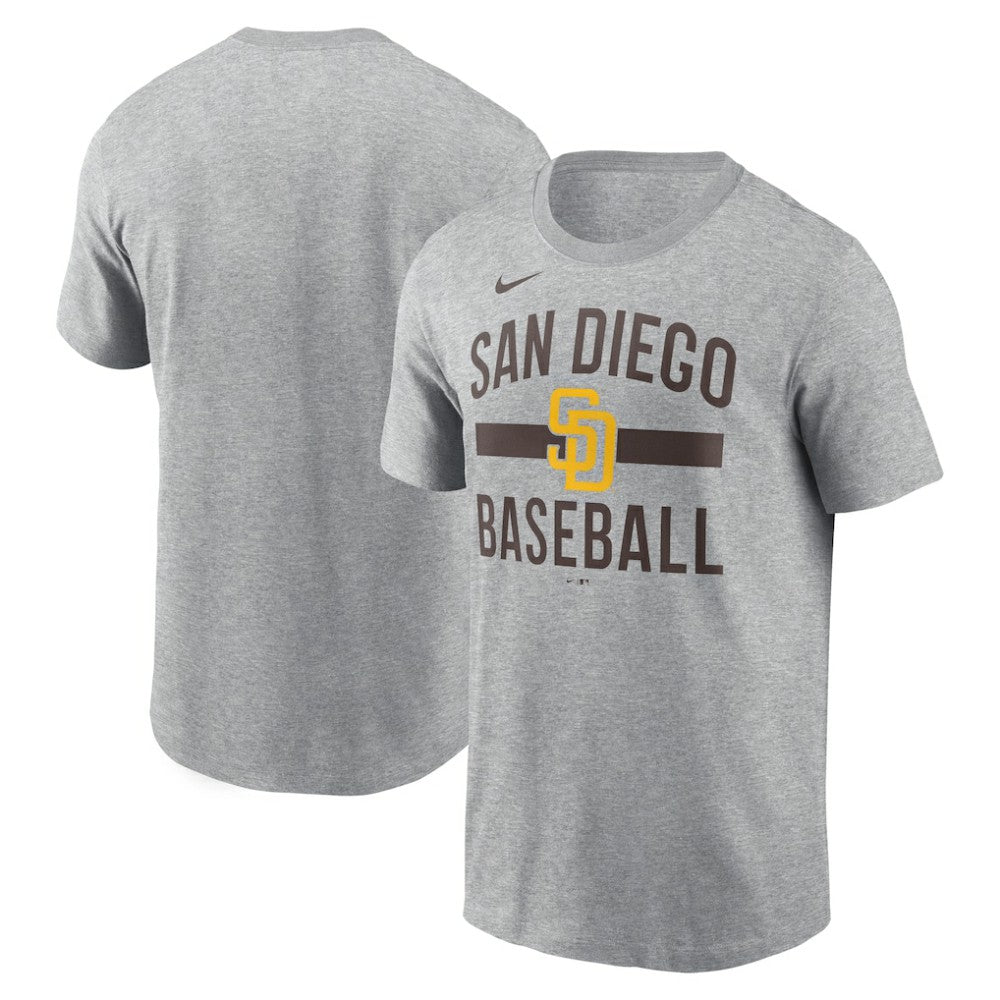 Heather Gray San Diego Padres Nike  Arched T-Shirt