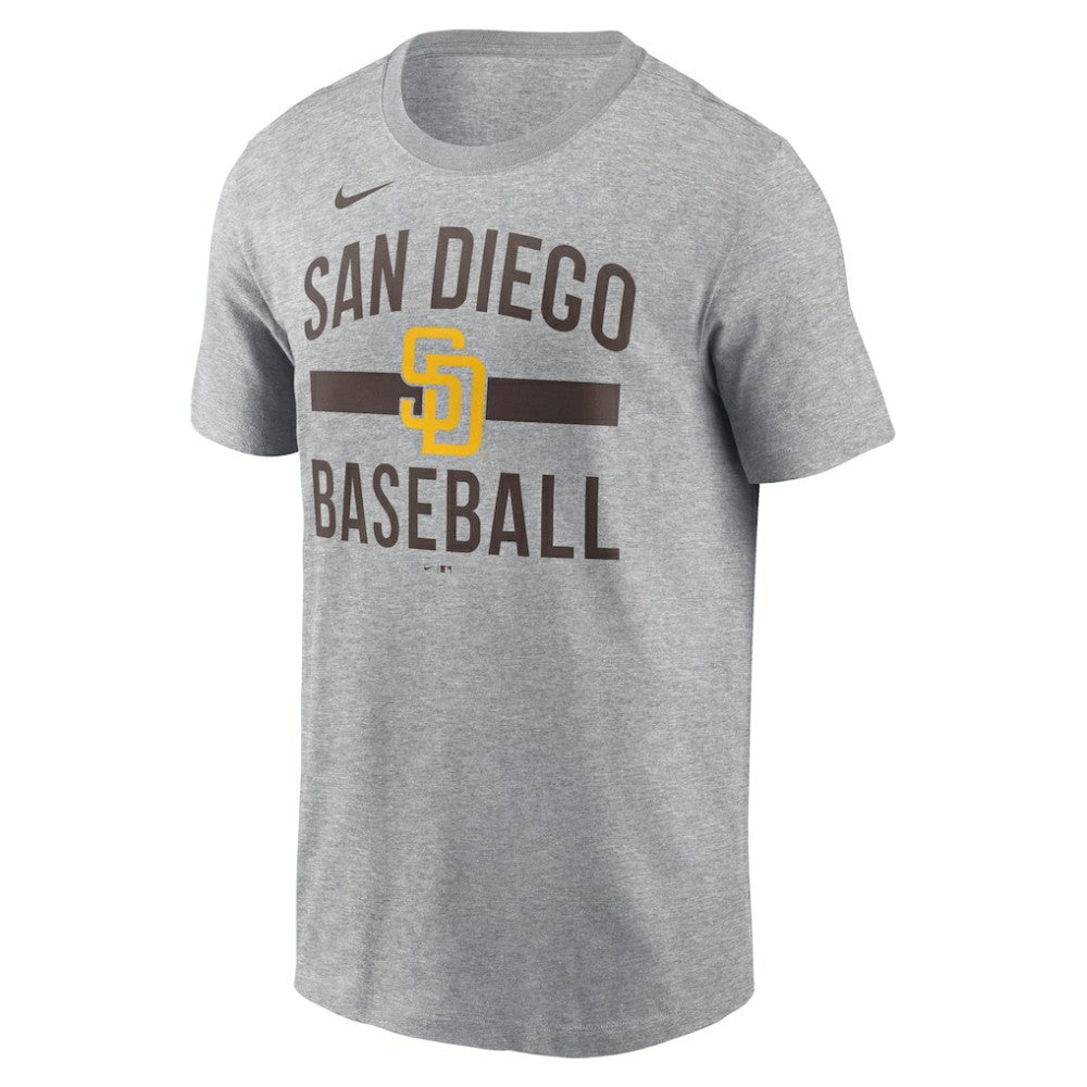 Heather Gray San Diego Padres Nike  Arched T-Shirt