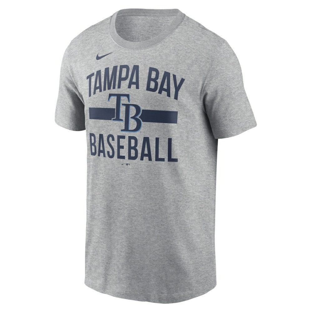 Heather Gray Tampa Bay Rays Nike  Arched T-Shirt