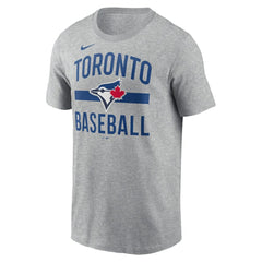 Heather Charcoal Toronto Blue Jays Nike  Arched T-Shirt