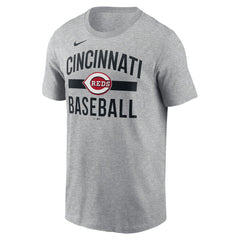 Heather Gray Cincinnati Reds Nike  Arched T-Shirt
