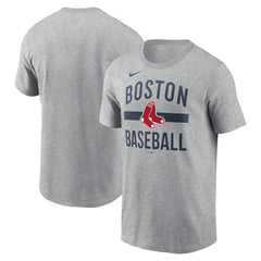 Heather Gray Boston Red Sox Nike  Arched T-Shirt