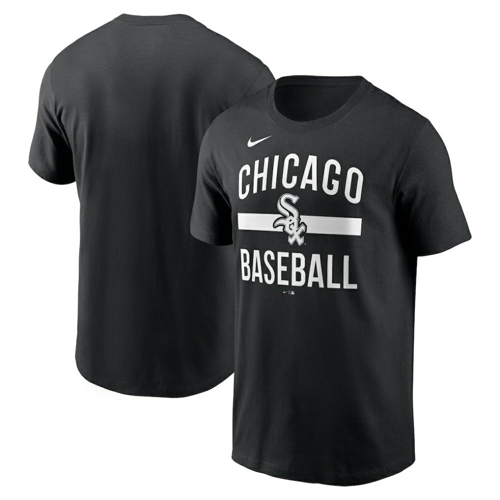Black Chicago White Sox Nike  Arched T-Shirt