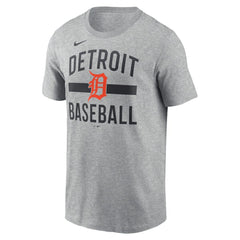Heather Gray Detroit Tigers Nike  Arched T-Shirt