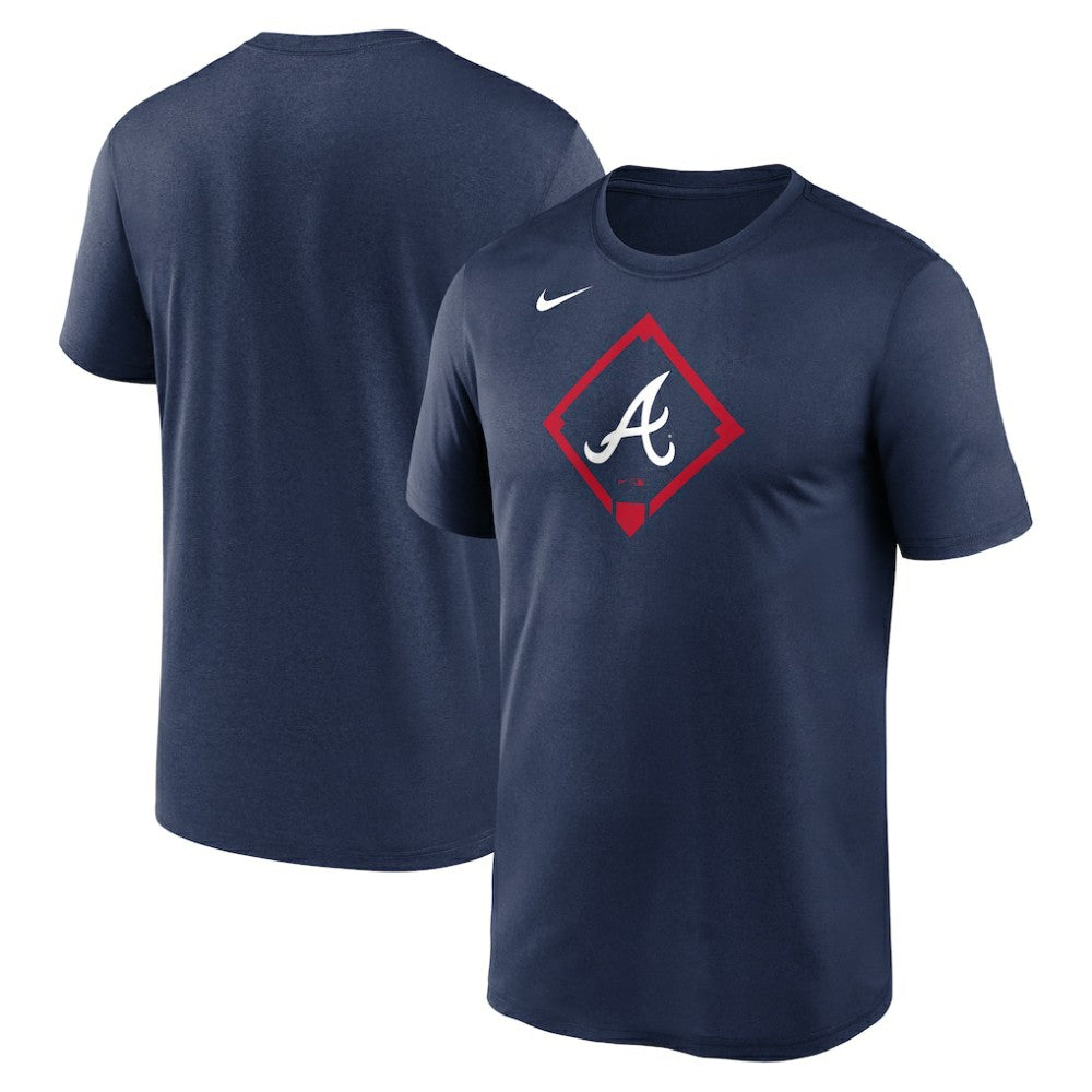 Navy Atlanta Braves Nike Icon Legend Dri-FIT T-Shirt