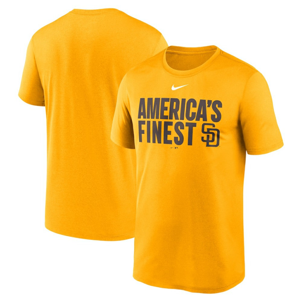 Gold San Diego Padres Nike Local Legend Performance T-Shirt
