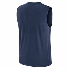 Navy Milwaukee Brewers Nike Knockout Dri-FIT Muscle Tank Top
