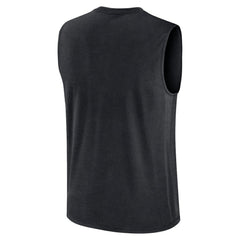 Black Pittsburgh Pirates Nike Knockout Dri-FIT Muscle Tank Top