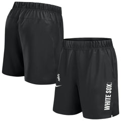 Black Chicago White Sox Nike Woven Victory Dri-FIT Shorts