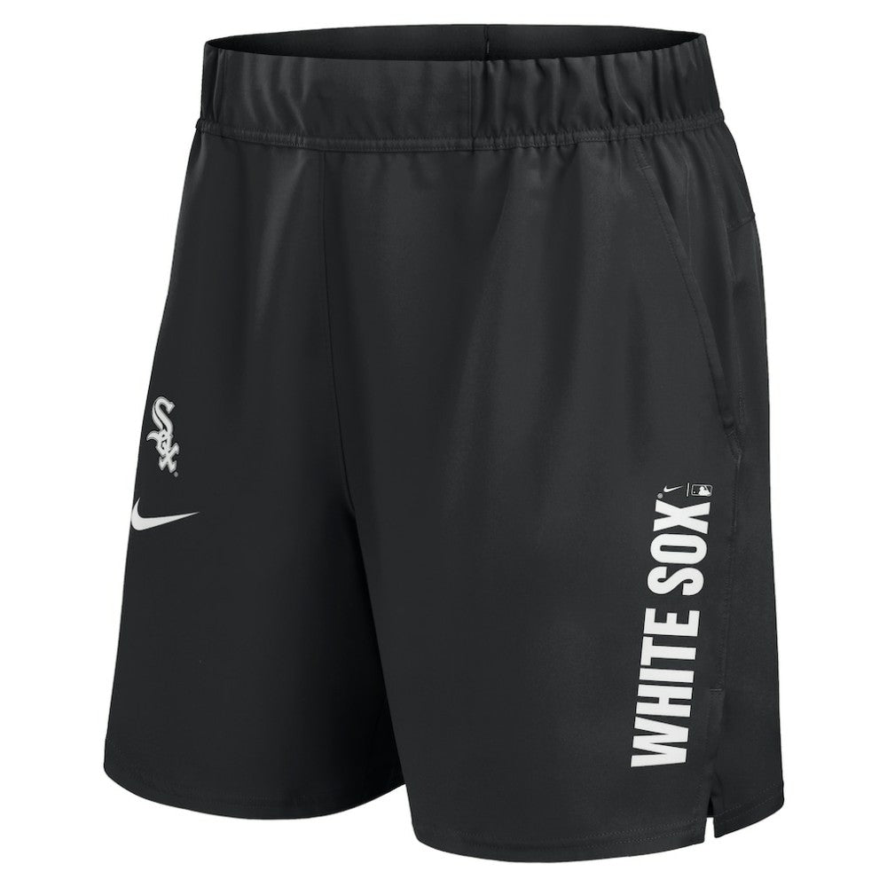 Black Chicago White Sox Nike Woven Victory Dri-FIT Shorts