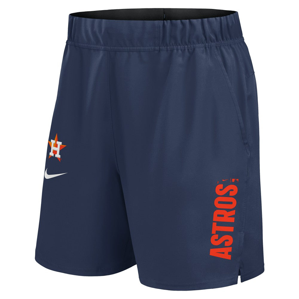 Navy Houston Astros Nike Woven Victory Dri-FIT Shorts