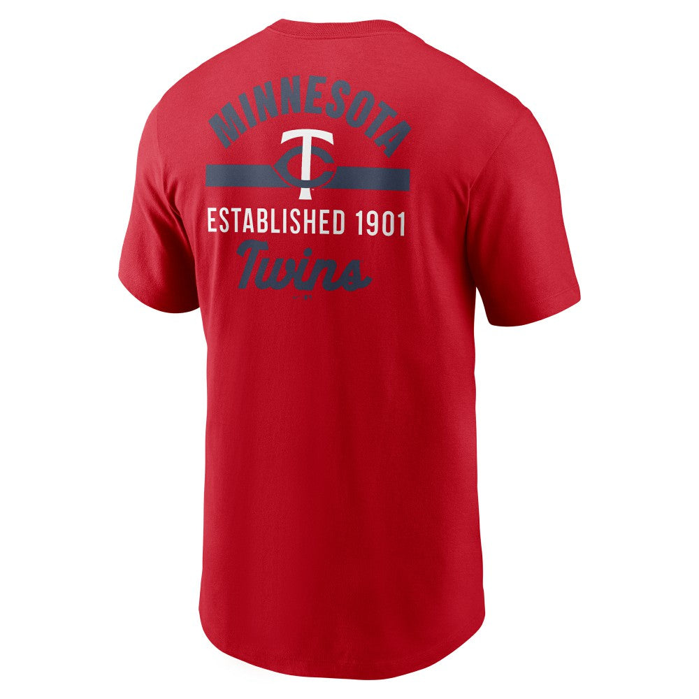 Red Minnesota Twins Nike T-Shirt