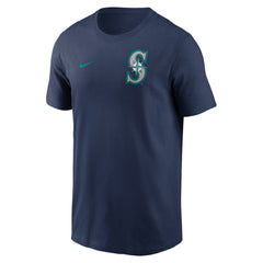 Navy Seattle Mariners Nike 2-Hit T-Shirt