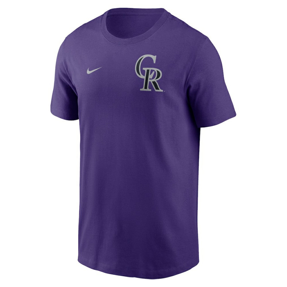 Purple Colorado Rockies Nike 2-Hit T-Shirt