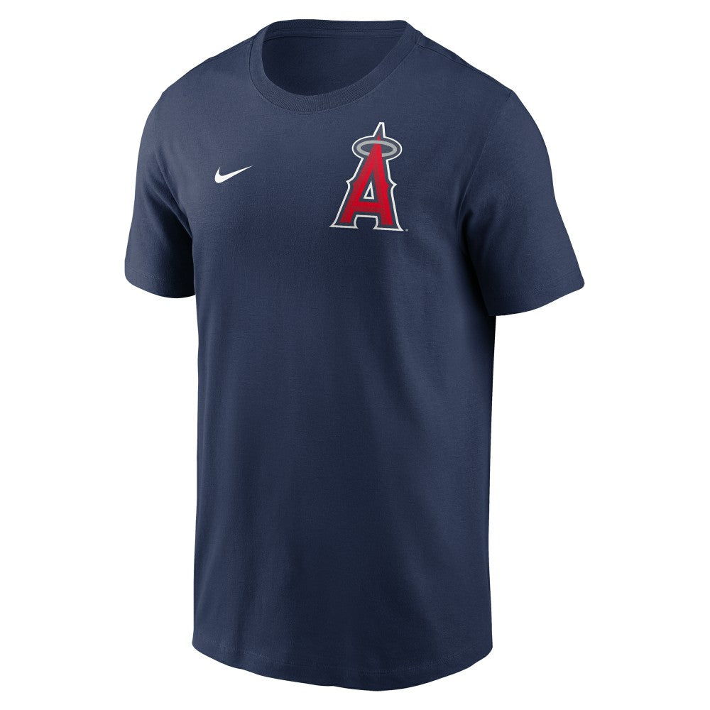Navy Los Angeles Angels Nike 2-Hit T-Shirt